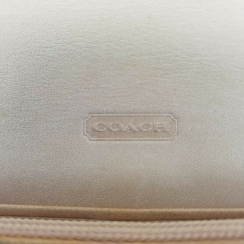 Coach 42567 Bonnie Hampton Legacy Multicolor Stripe Canvas & Leather Wallet Ret. - Picture 11 of 14